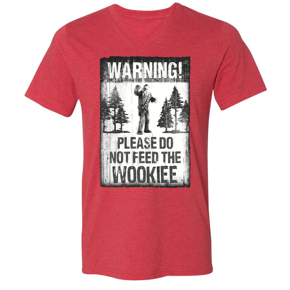 Unisex V-Neck T-Shirt - GBNK8ATB - Heather Red - 16