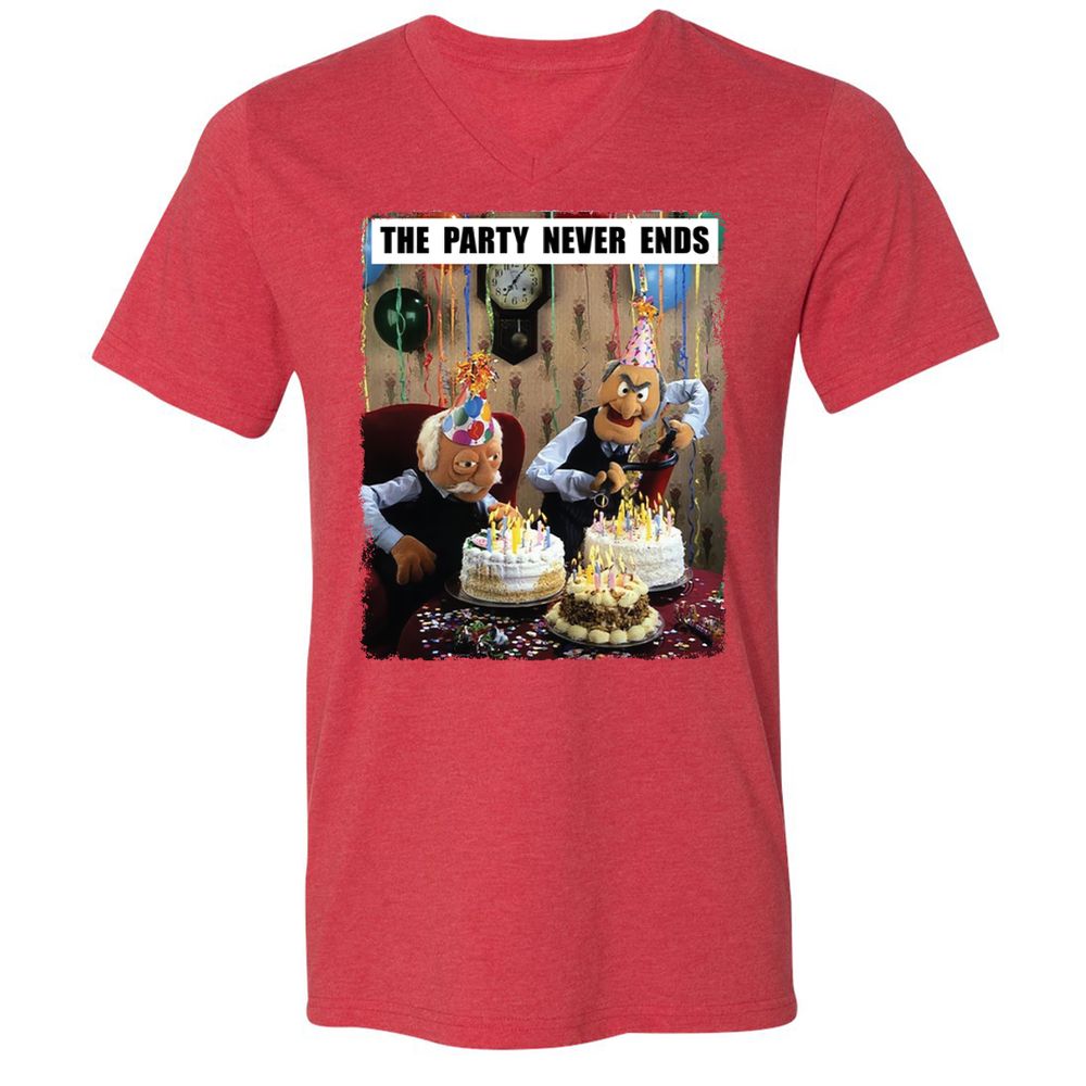 Party never ends - Heather Red - 16