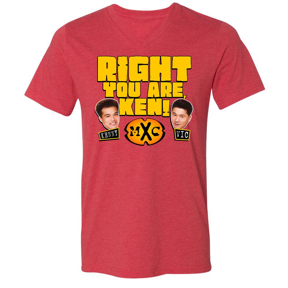 RIGHT YOU ARE, KEN! - Heather Red - 16