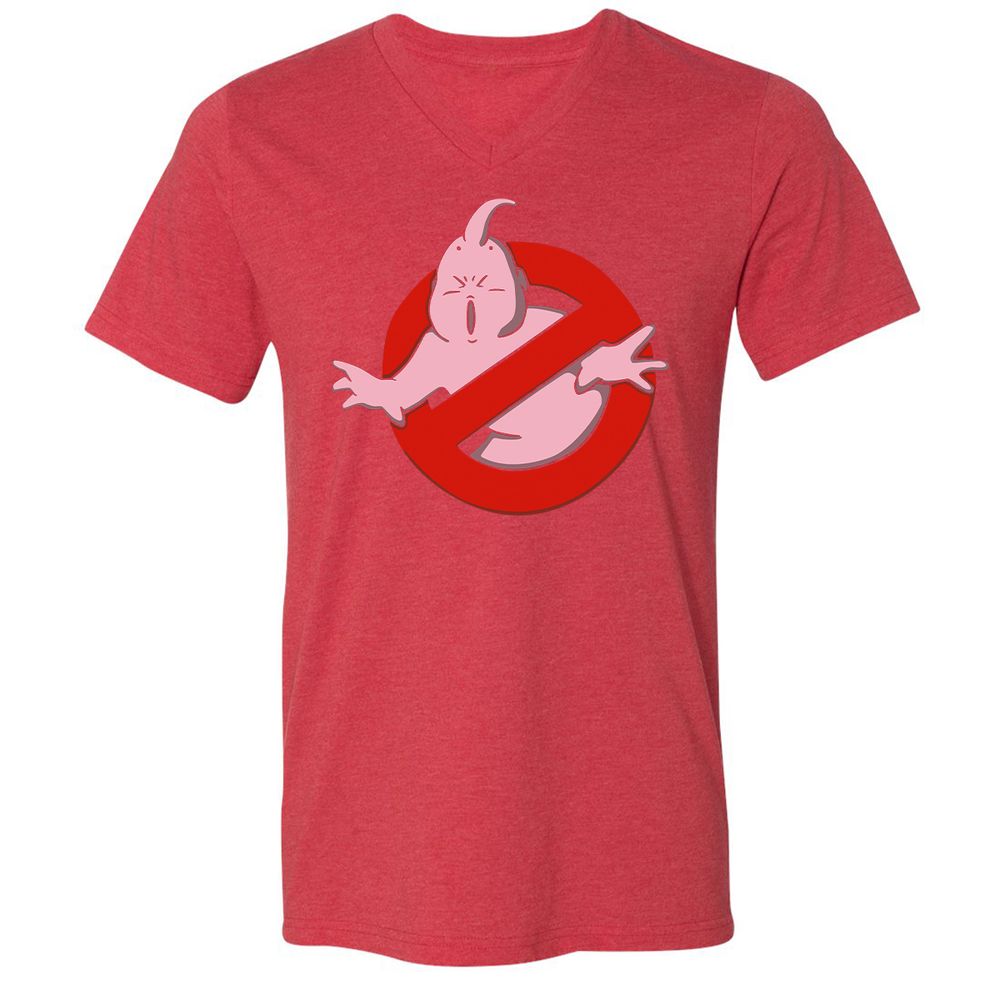 Unisex V-Neck T-Shirt - KEL3W912 - Heather Red - 16