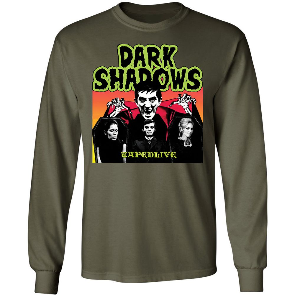 Long Sleeve T-Shirt - CJJ8TF7U - Military Green - 16