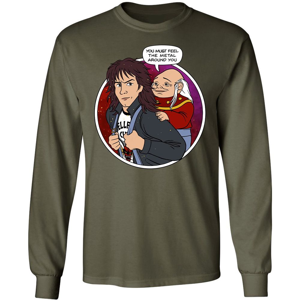 Long Sleeve T-Shirt - NHE93C5N - Military Green - 16