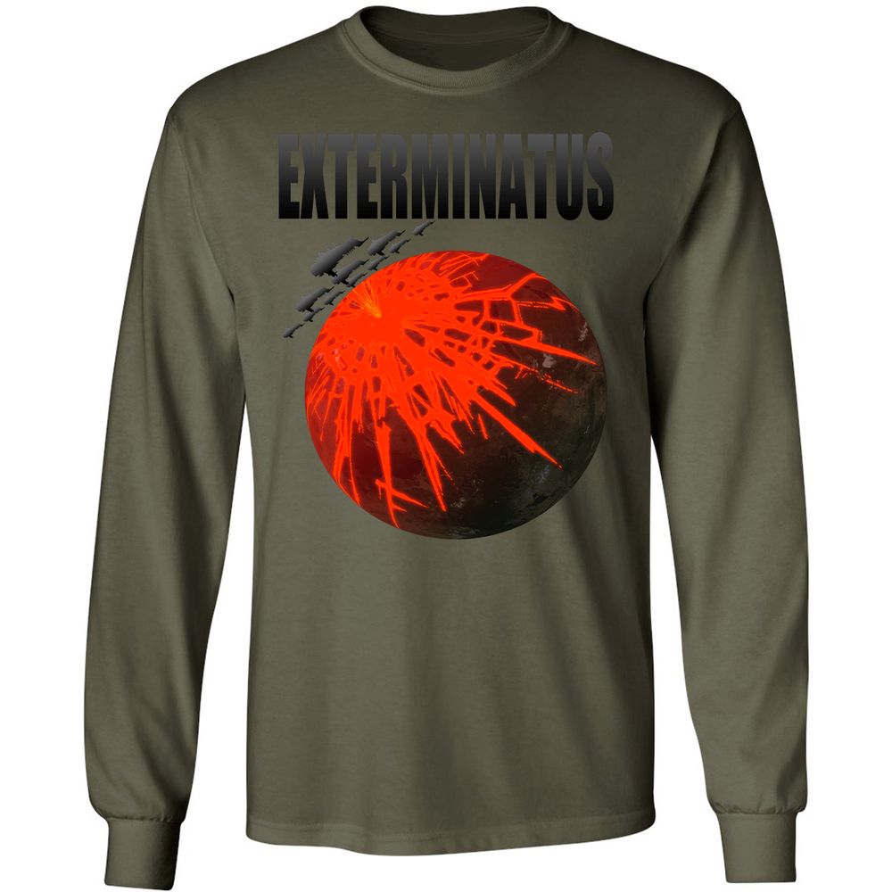 Long Sleeve T-Shirt - RNZ91514 - Military Green - 16