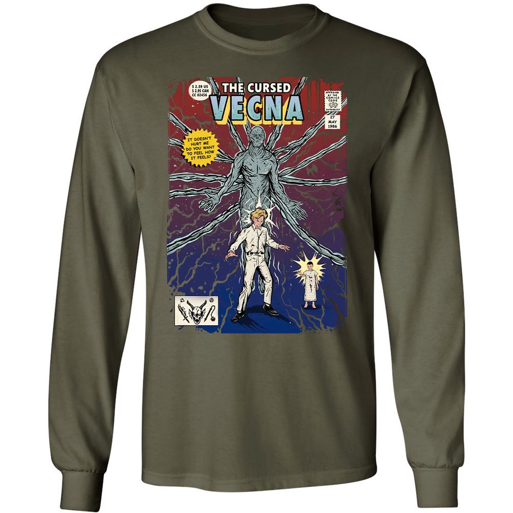 Long Sleeve T-Shirt - 8EVU1SXJ - Military Green - 16