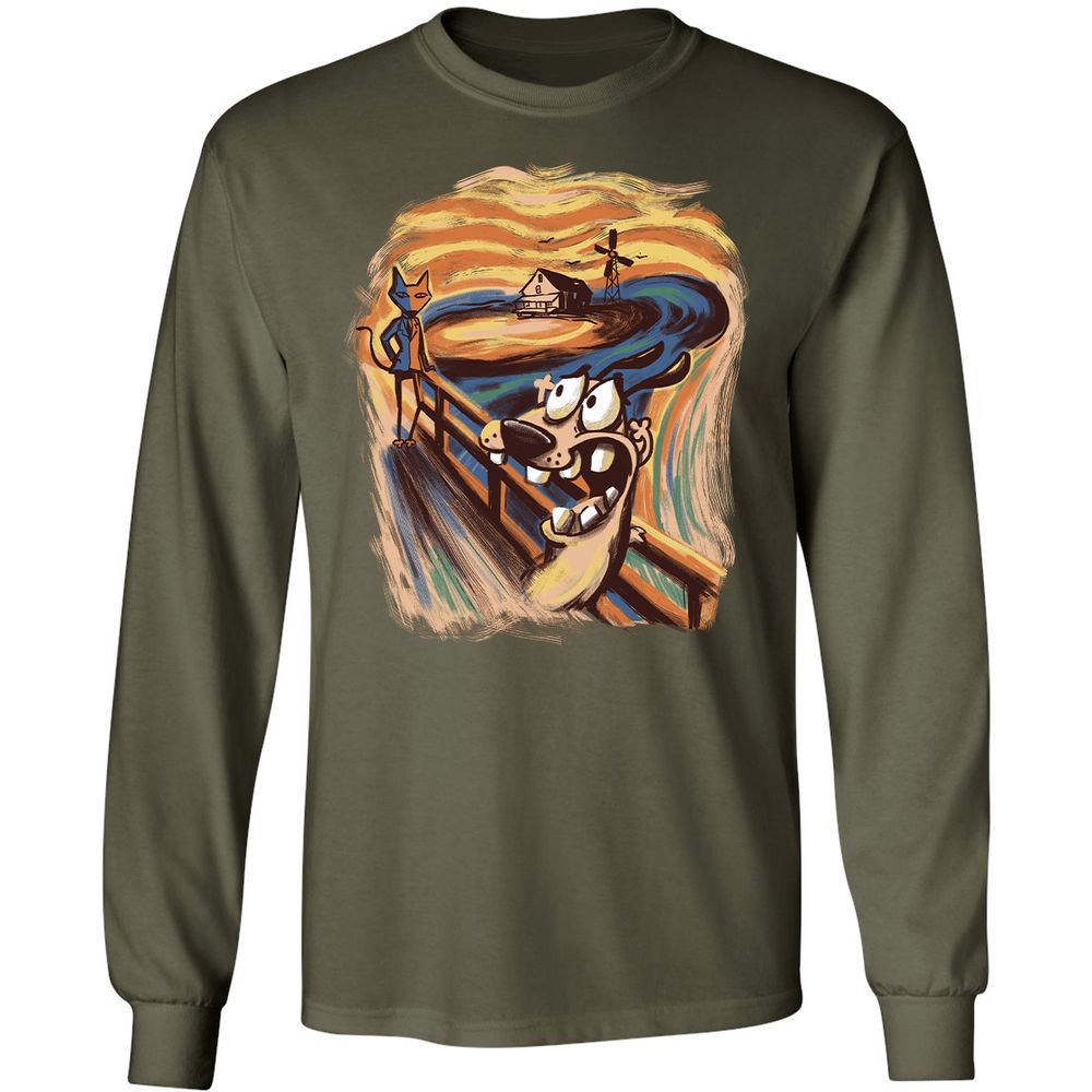 Long Sleeve T-Shirt - JWZB61AK - Military Green - 16