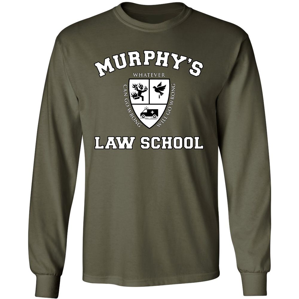 Long Sleeve T-Shirt - 1J2Q9MYD - Military Green - 16