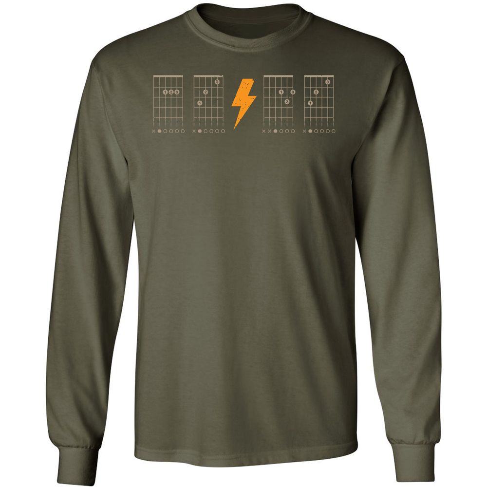 Long Sleeve T-Shirt - TXC2GUJ4 - Military Green - 16