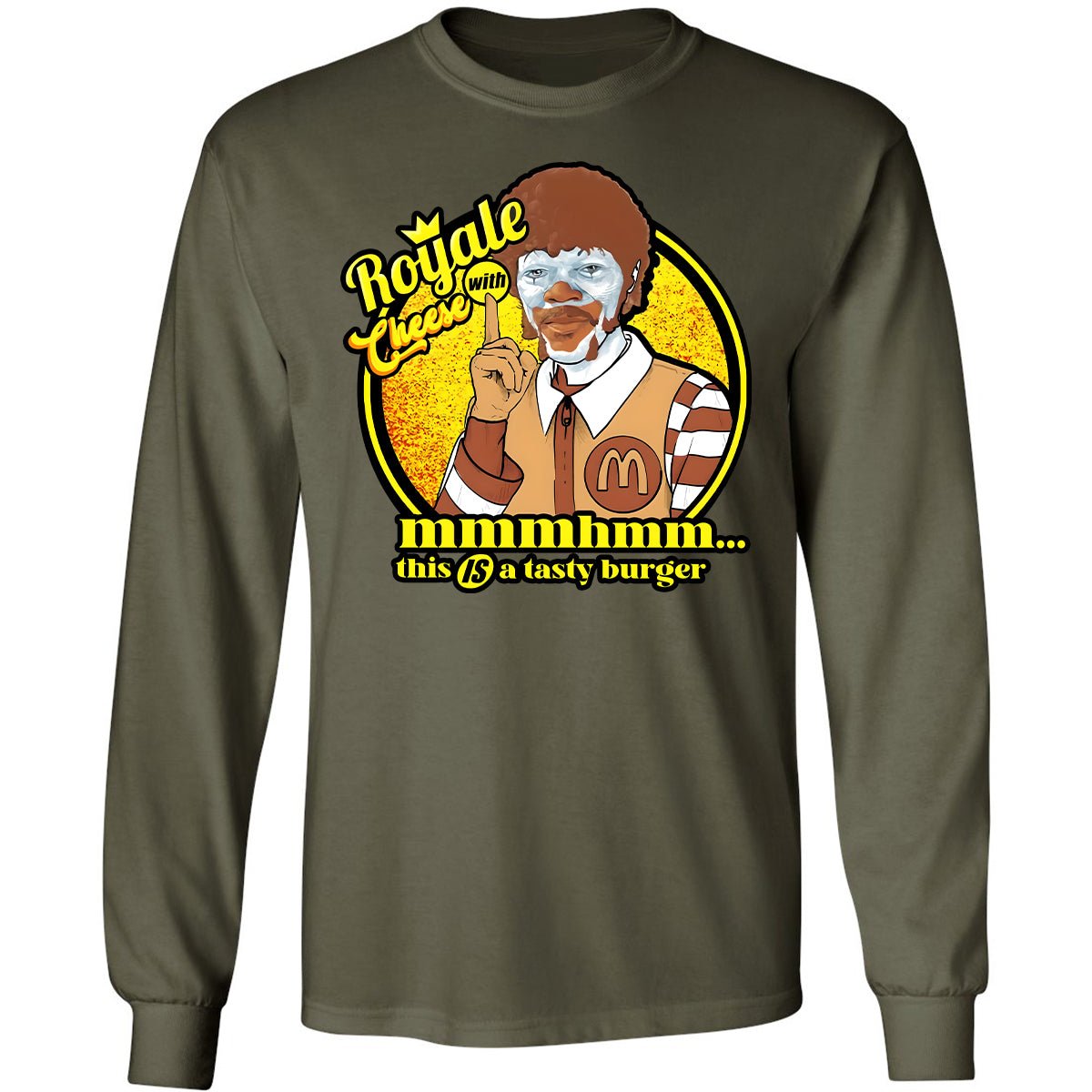 Long Sleeve T-Shirt - U4M9SDJ3 - Military Green - 16