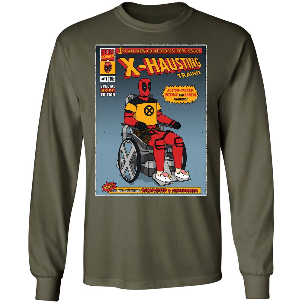 Long Sleeve T-Shirt - NWHKGTDN - Military Green - 16