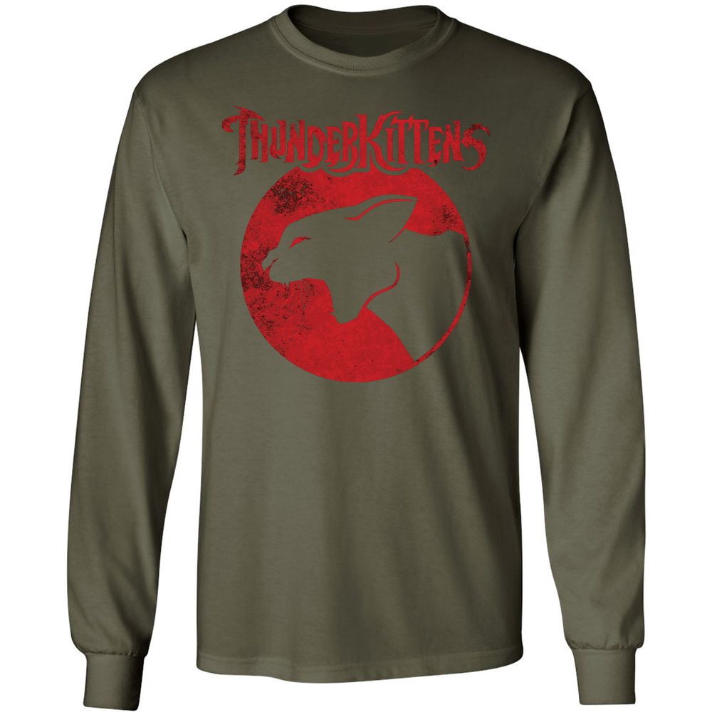 Long Sleeve T-Shirt - TNQ276NJ - Military Green - 16