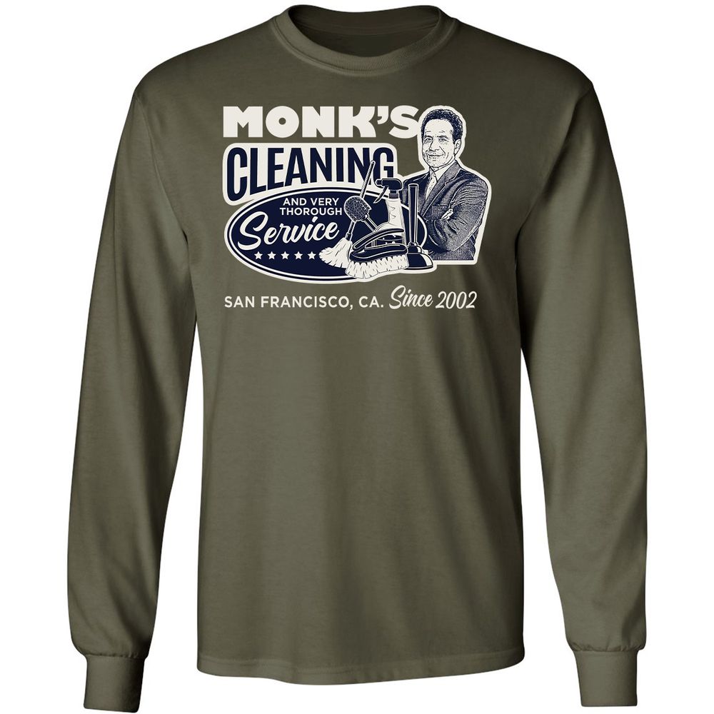 Long Sleeve T-Shirt - GBAJP6NJ - Military Green - 16
