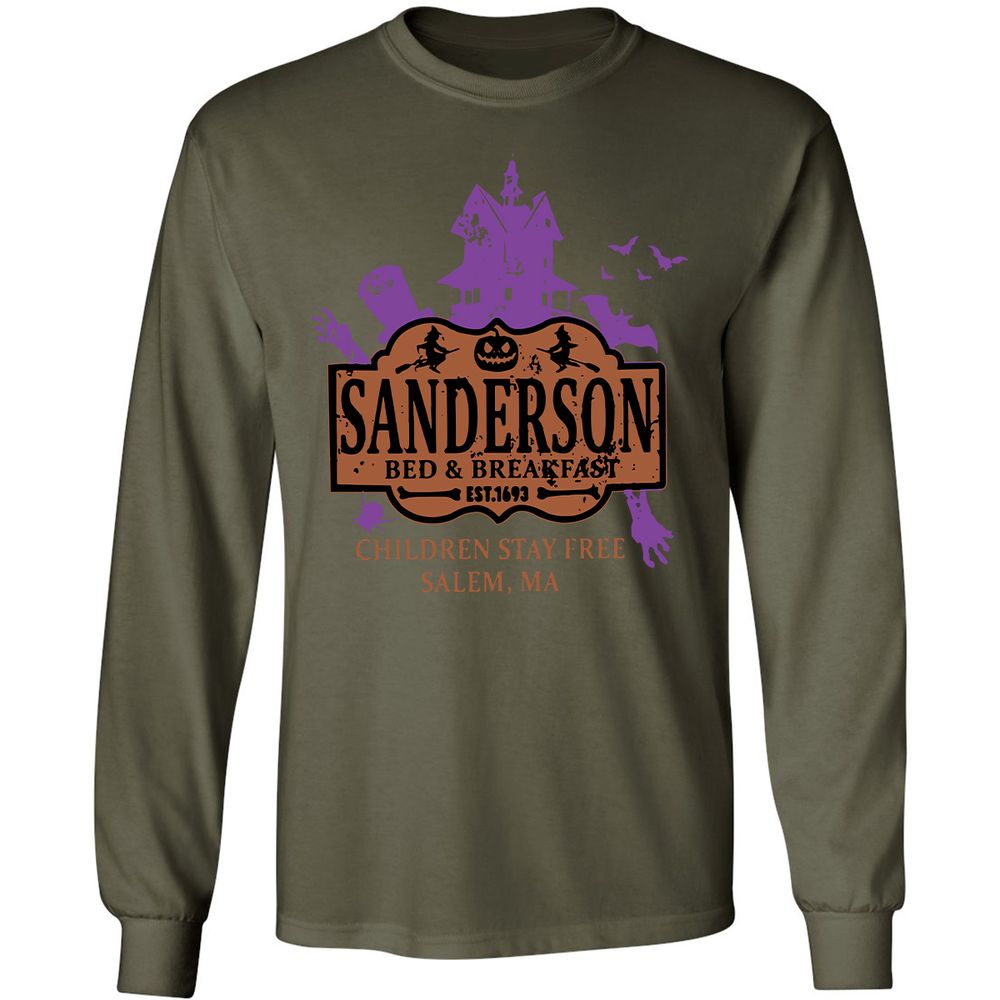 Long Sleeve T-Shirt - XCFTRRUD - Military Green - 16