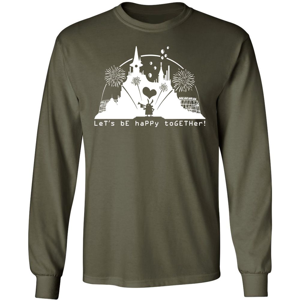 Long Sleeve T-Shirt - EZA4RQ12 - Military Green - 16