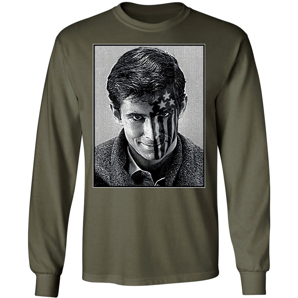 Long Sleeve T-Shirt - ENYTP7HT - Military Green - 16