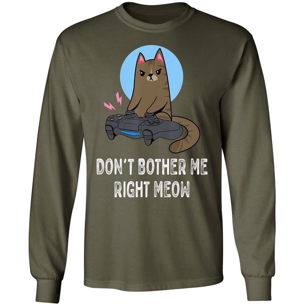 Long Sleeve T-Shirt - ZPJMMKTD - Military Green - 16