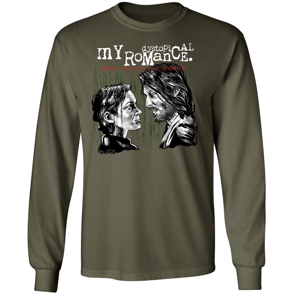Long Sleeve T-Shirt - 7TK8BT6P - Military Green - 16