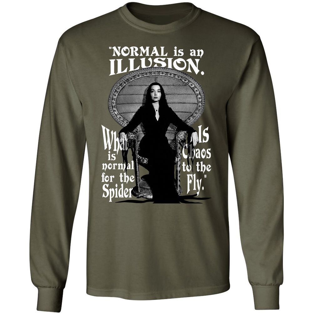 Long Sleeve T-Shirt - 661Q1XRH - Military Green - 16