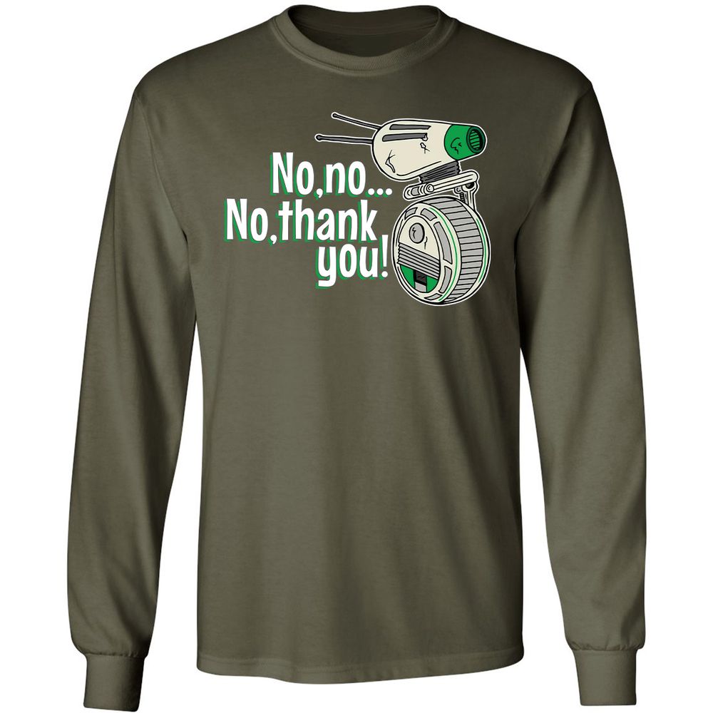 Long Sleeve T-Shirt - S7ZZ1UUT - Military Green - 16