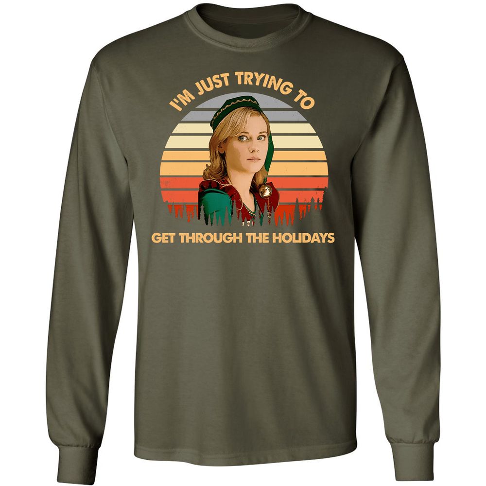 Long Sleeve T-Shirt - BZ19FML2 - Military Green - 16