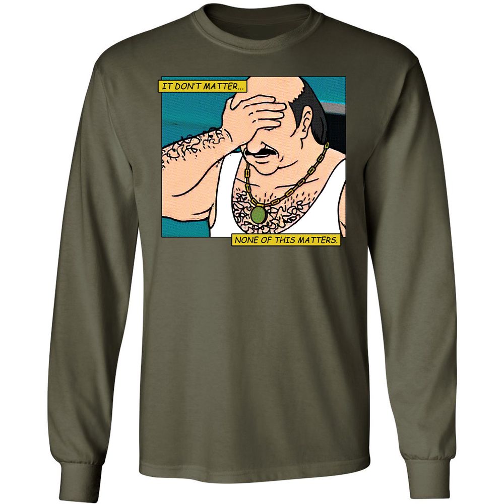 Long Sleeve T-Shirt - 3ULB4WM1 - Military Green - 16