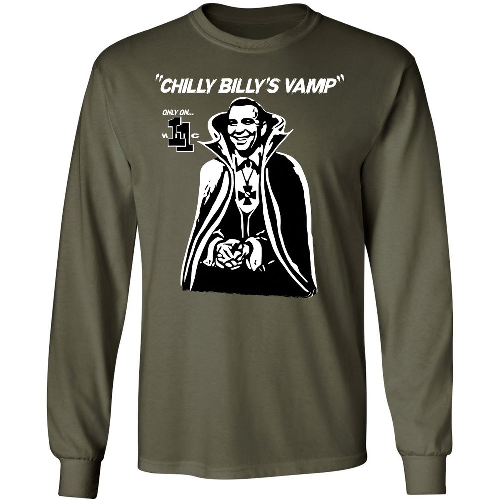 Long Sleeve T-Shirt - PQCGN71F - Military Green - 16