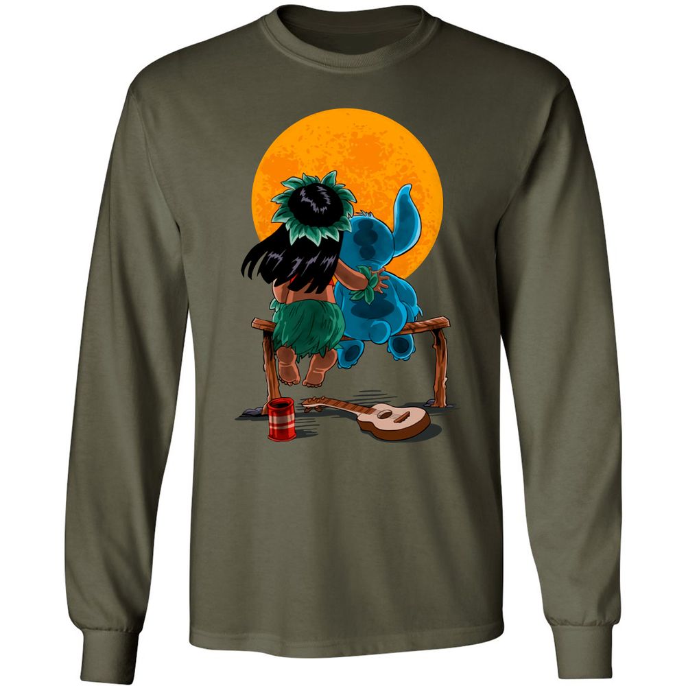 Long Sleeve T-Shirt - CBTNJ4TN - Military Green - 16