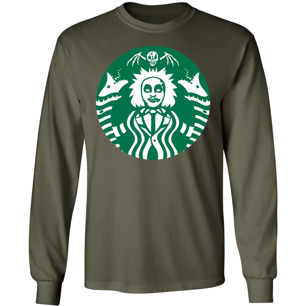 Long Sleeve T-Shirt - 38P118KG - Military Green - 16