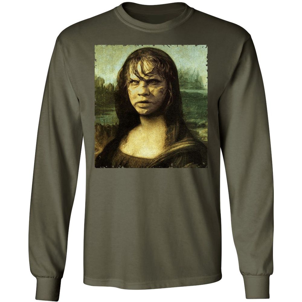 Long Sleeve T-Shirt - 74CVASUD - Military Green - 16