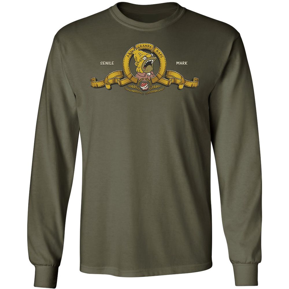 Long Sleeve T-Shirt - 49QG3HKY - Military Green - 16