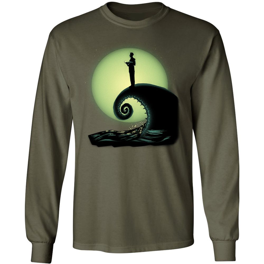 Long Sleeve T-Shirt - UZ63UQQF - Military Green - 16