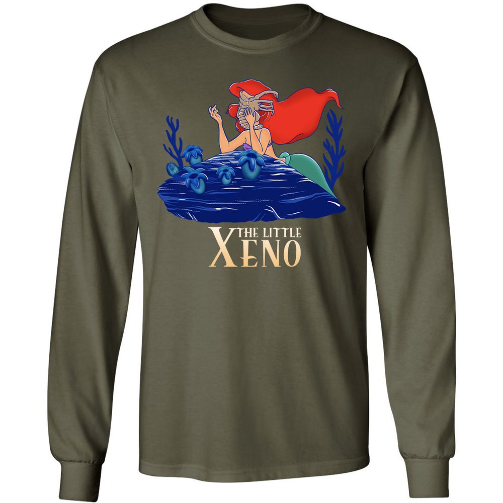 Long Sleeve T-Shirt - 6RVU48EA - Military Green - 16
