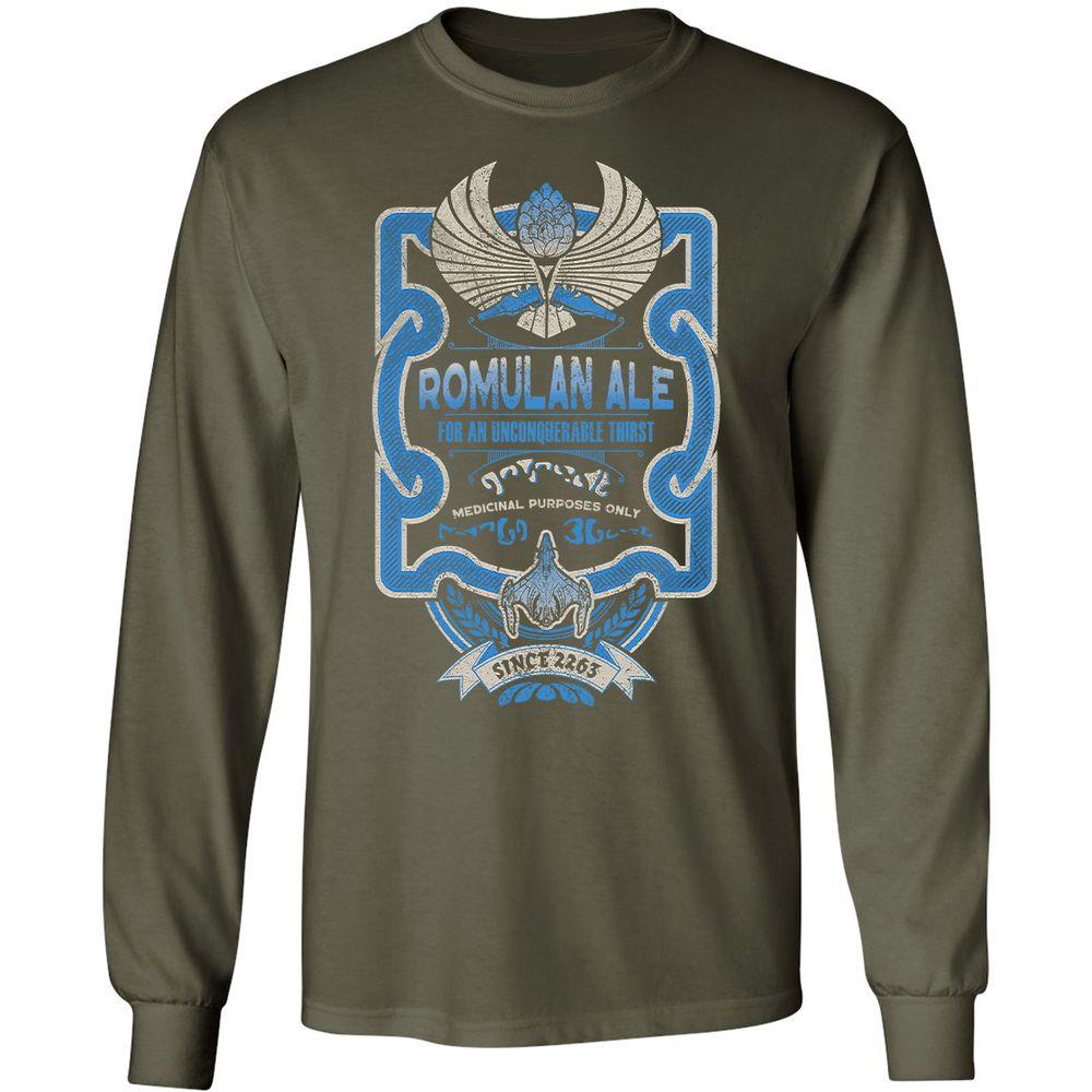 Long Sleeve T-Shirt - 5PZQLQC3 - Military Green - 16