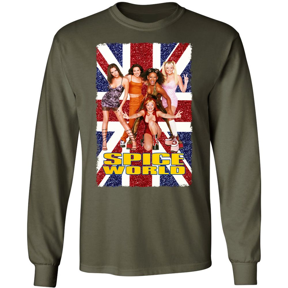 Long Sleeve T-Shirt - 2Z6WY9BN - Military Green - 16