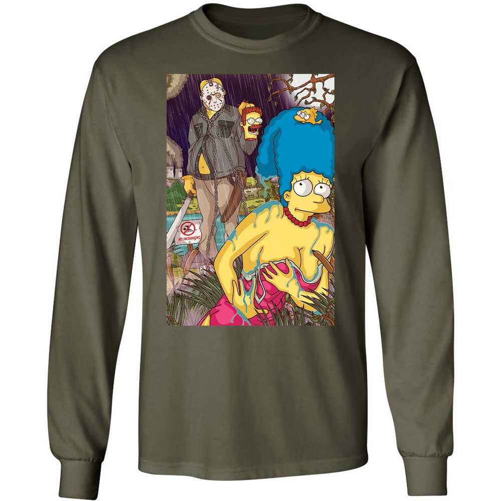 Long Sleeve T-Shirt - RDLYBUW2 - Military Green - 16