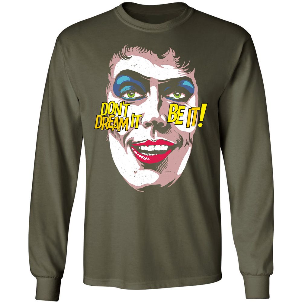 Long Sleeve T-Shirt - JCA5UKQ1 - Military Green - 16