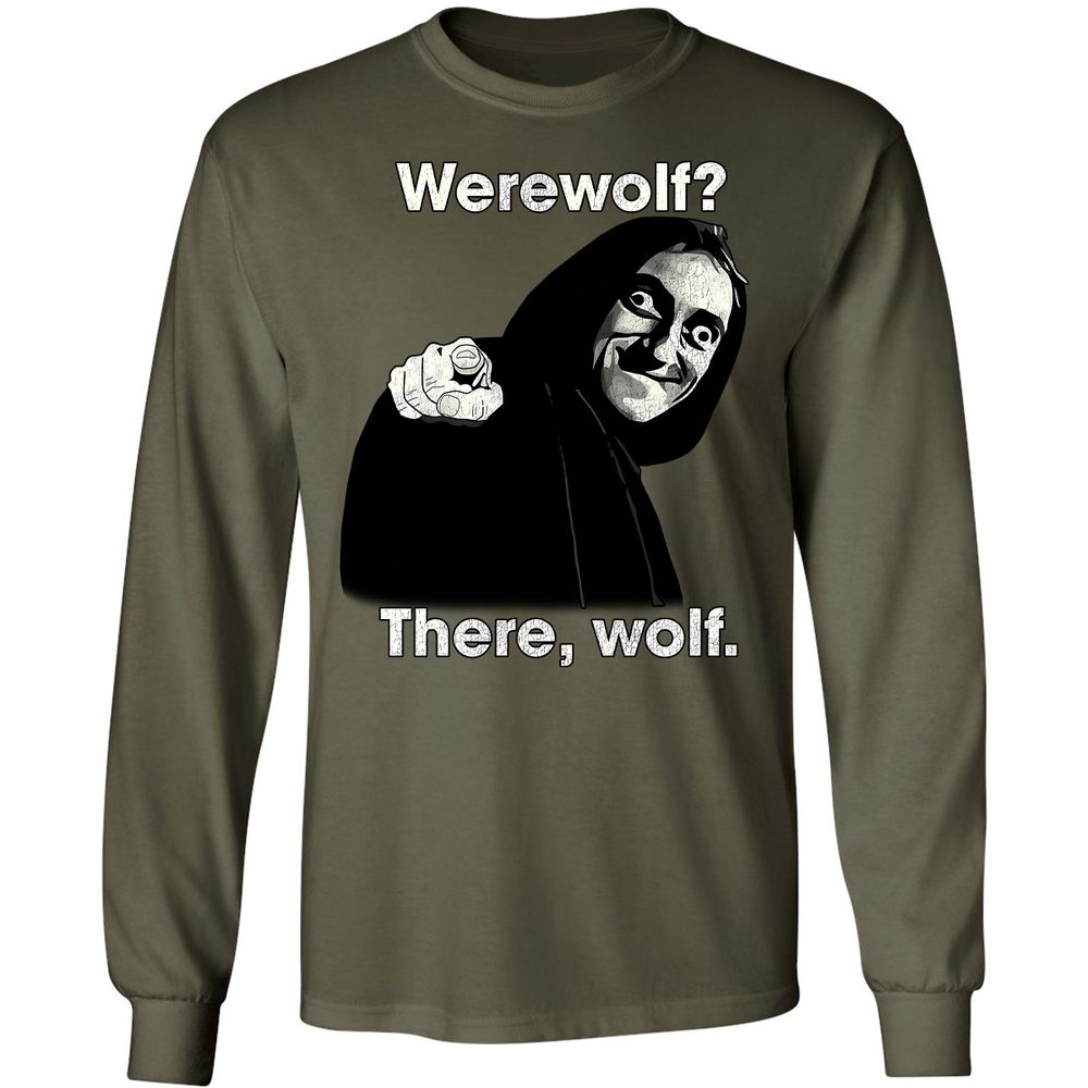 Long Sleeve T-Shirt - BDQFZFSV - Military Green - 16