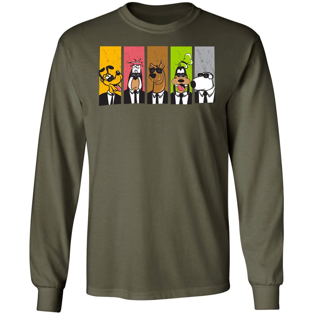 Long Sleeve T-Shirt - DFBTKDF2 - Military Green - 16