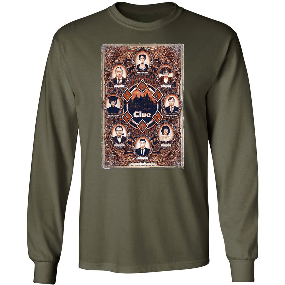 Long Sleeve T-Shirt - FME177DG - Military Green - 16