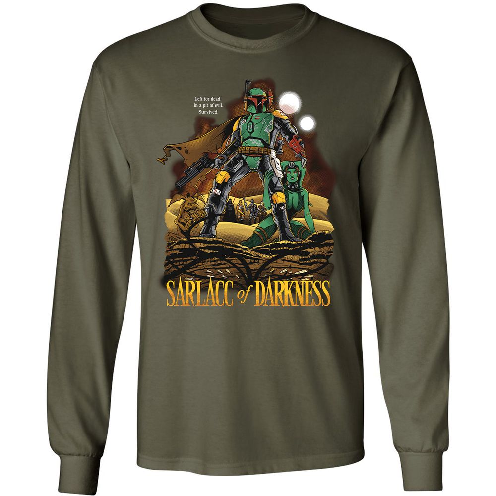 Long Sleeve T-Shirt - LWM1DCW8 - Military Green - 16