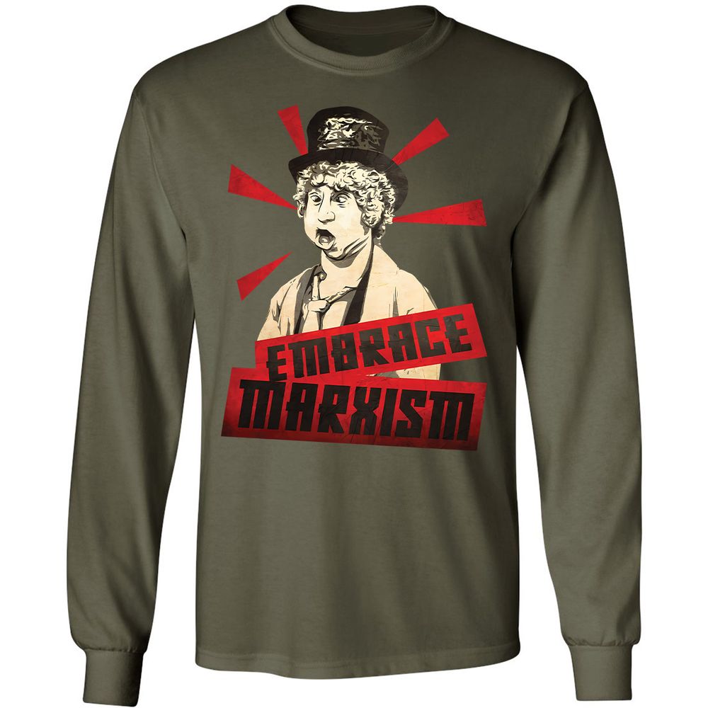 Long Sleeve T-Shirt - 3V8JB1NN - Military Green - 16