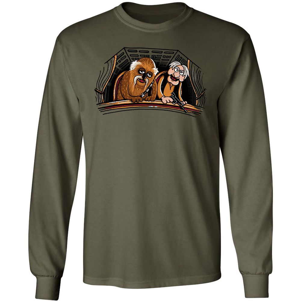 Long Sleeve T-Shirt - D27ZUQ1G - Military Green - 16