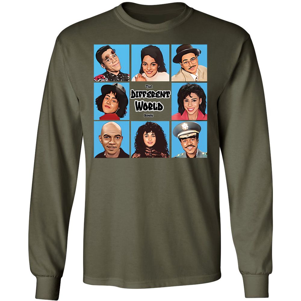 Long Sleeve T-Shirt - 57FF5JAK - Military Green - 16