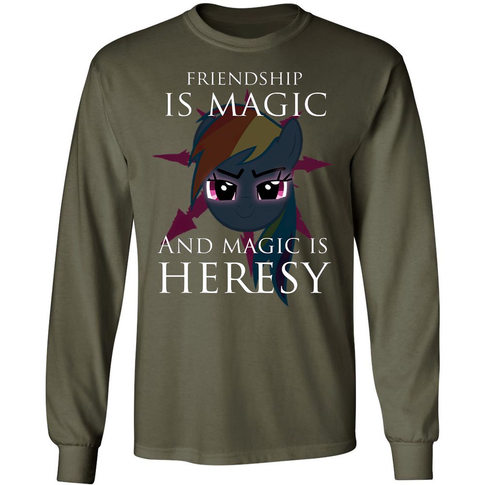 Long Sleeve T-Shirt - YCSVL6LU - Military Green - 16