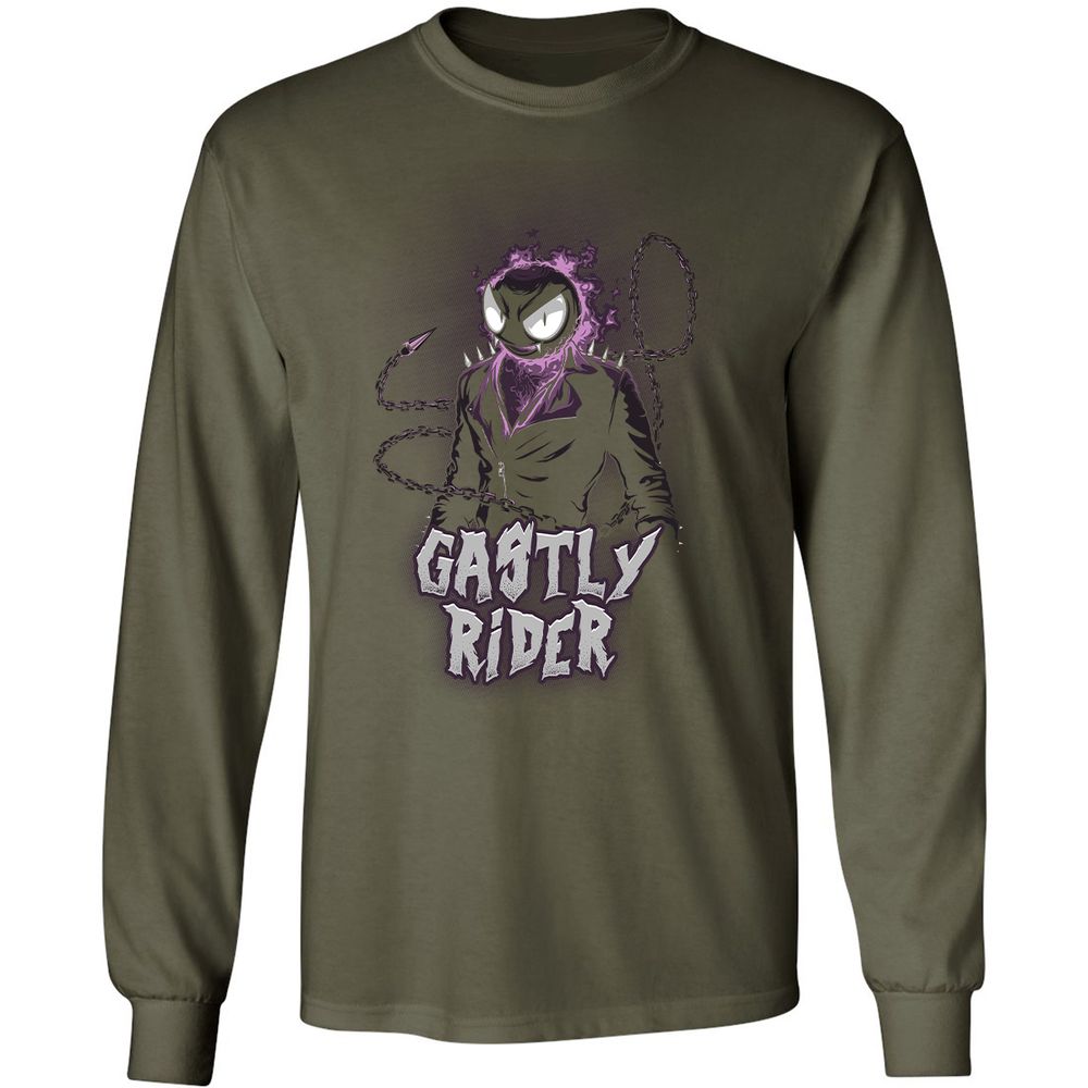 Long Sleeve T-Shirt - P2YUAKYK - Military Green - 16