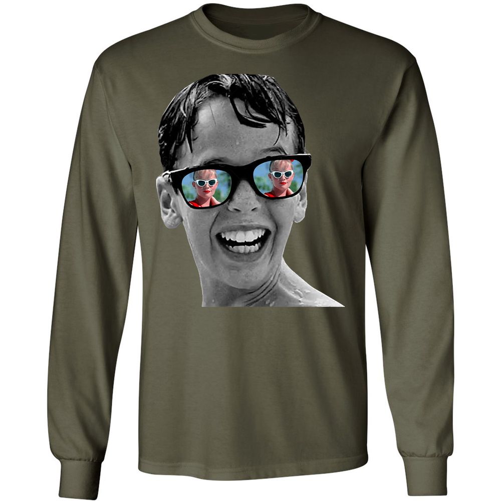 Long Sleeve T-Shirt - 614VW941 - Military Green - 16