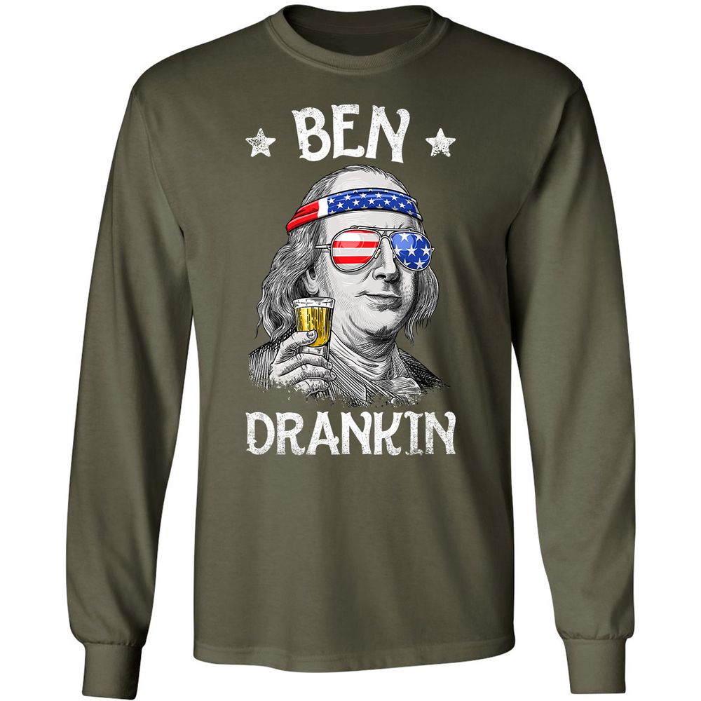 Long Sleeve T-Shirt - VDPNBUEB - Military Green - 16