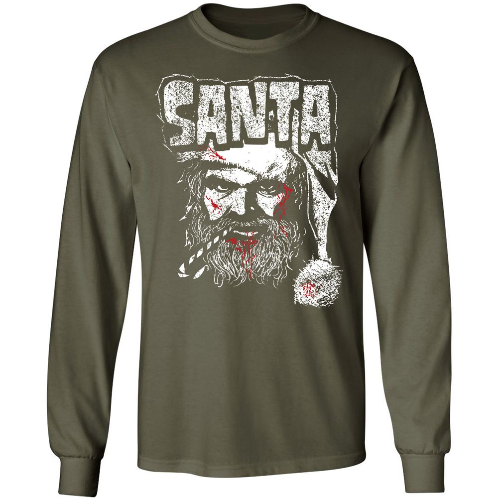 Long Sleeve T-Shirt - DWFKR6LQ - Military Green - 16
