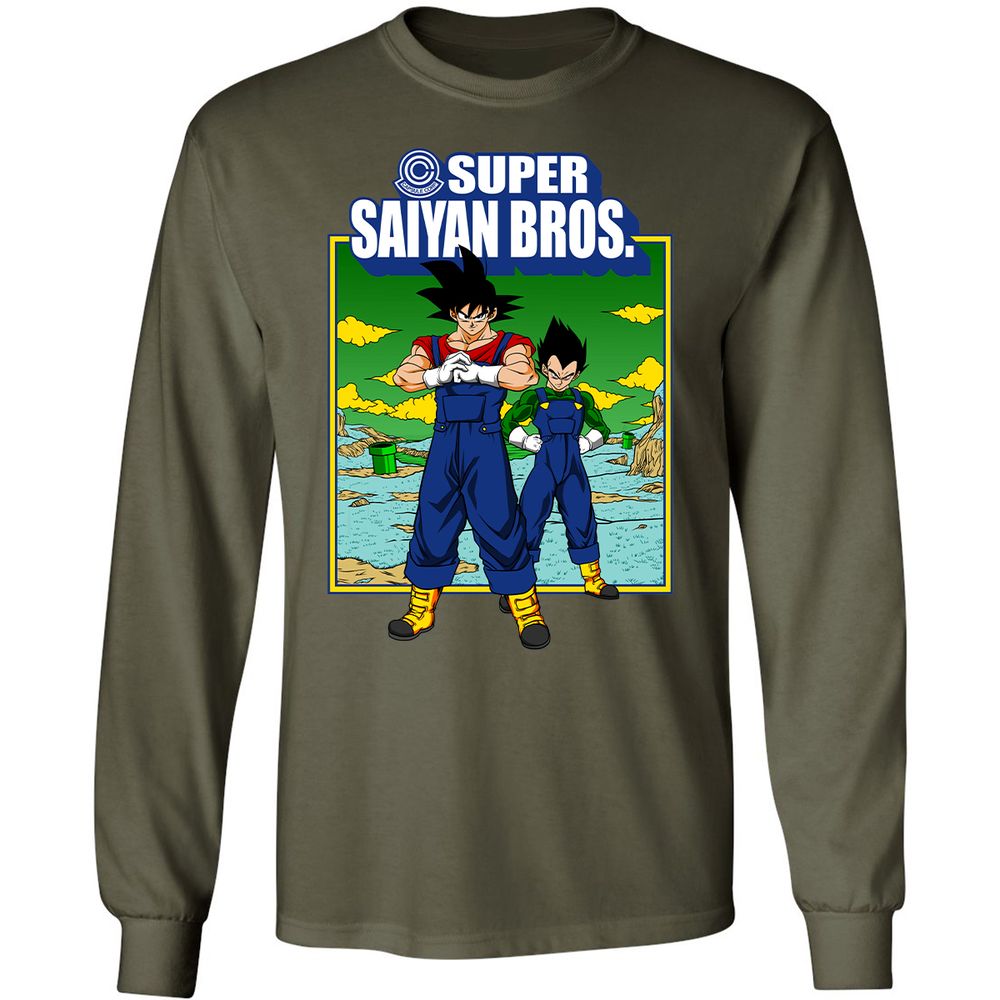 Long Sleeve T-Shirt - 6SU1UUGV - Military Green - 16