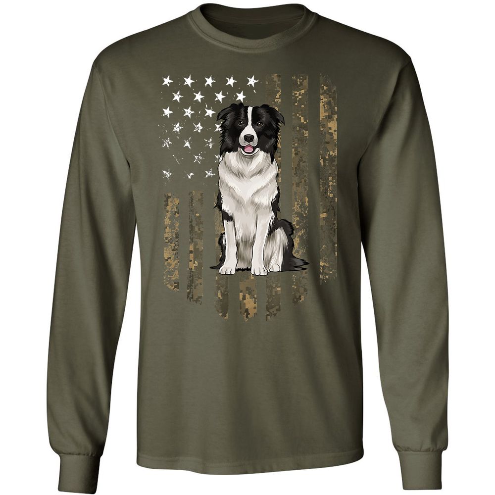 Long Sleeve T-Shirt - 58S89GT3 - Military Green - 16