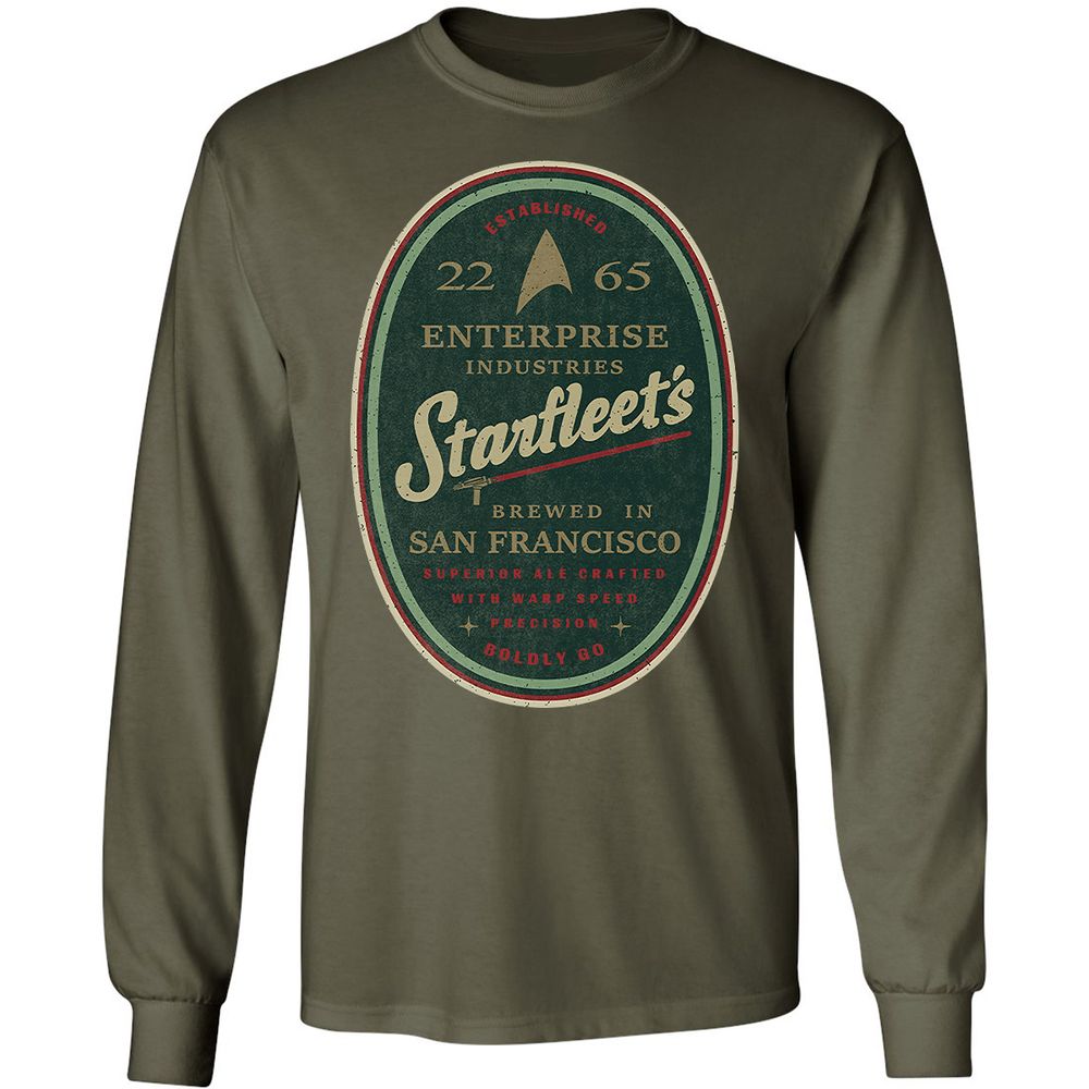 Long Sleeve T-Shirt - WSYBHNZ1 - Military Green - 16